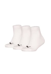 PUMA® - Kinder Quarter Socken, 3er Pack - Plain Quarter 3P, Logos, einfarbig - Denim Blau