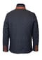 Lolus Lederjacke Leno Lammfell Dunkelblau Braun Elegante Herren Steppjacke mit Lammfell Futter Bild 9
