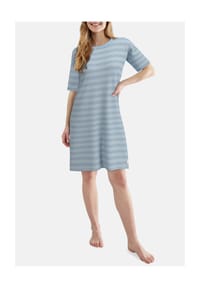 TOM TAILOR - Sleepshirts, Rundhals-Ausschnitt, für Damen - 625 BLAU-MITTEL-A