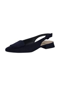 paul green - Veloursleder Ballerinas - Blau