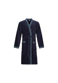 ESPRIT - ESPRIT Herren Bademantel "Simple" - anthracite