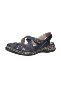 rieker - Glattleder Sandalen - Pazifik