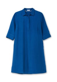sheego - Hemdblusenkleid - blaubeere