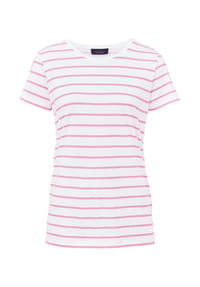 PADDOCK'S® - Damen Rundhals T-Shirt aus Baumwolle Short sleeve - Lilac