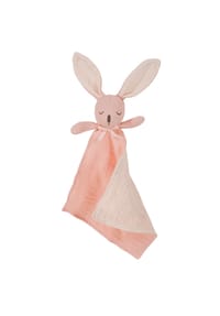 maximo® - Kuscheltuch Hase Musselin - altrosa