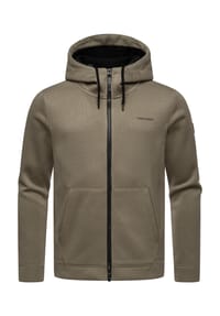 ragwear™ - Kapuzenstrickjacke Fabian - Black