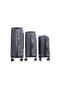 ALMINA® 3 Tlg. Koffer-Set mit 4 Rädern Hartschale mit Kantenschutz 360° Bild 14
