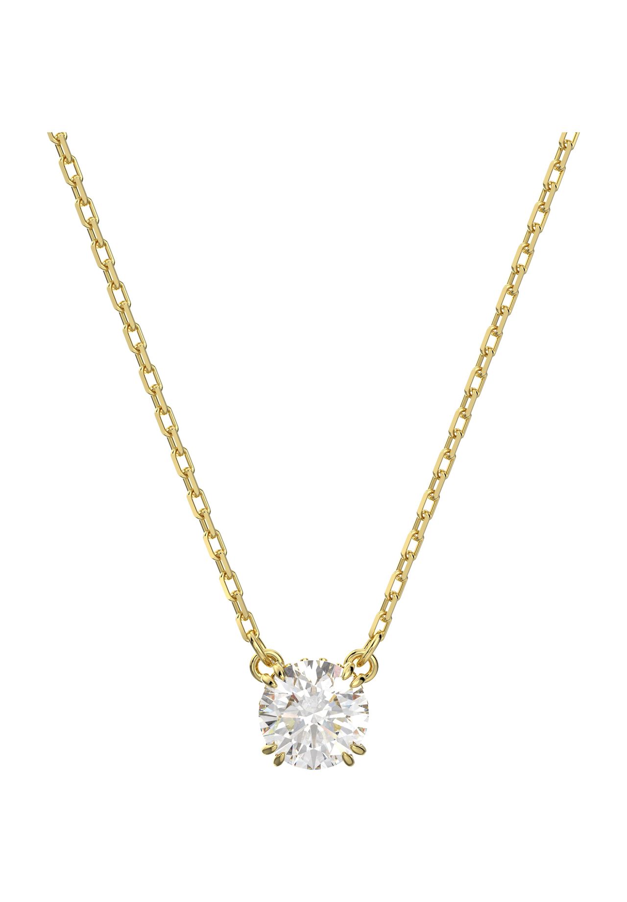 Swarovski Damen Kette Mit AnhäNger "Constella 5636703", Gold, 99