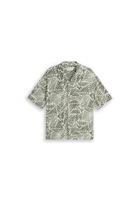 DENIM TOM TAILOR - Freizeithemd, Kurzarm, Reverskragen, für Herren - 40307 GREEN ABSTRA