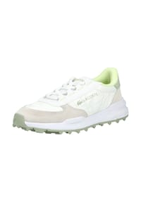 LACOSTE - Textil Sneaker - Weiß/Grün