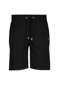 GANT - Herren Sweatshorts - REGULAR SHIELD, Jogging Pants, kurz, Cotton-Mix, Logo - Schwarz