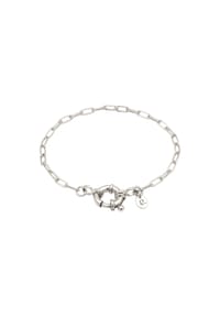 elli. PREMIUM - Armband Glieder Federring 925 Sterling Silber - Gold