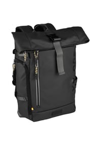 camel active EXPLORE - Explore Daypack, Laptopfach, Rolltop - BLACK