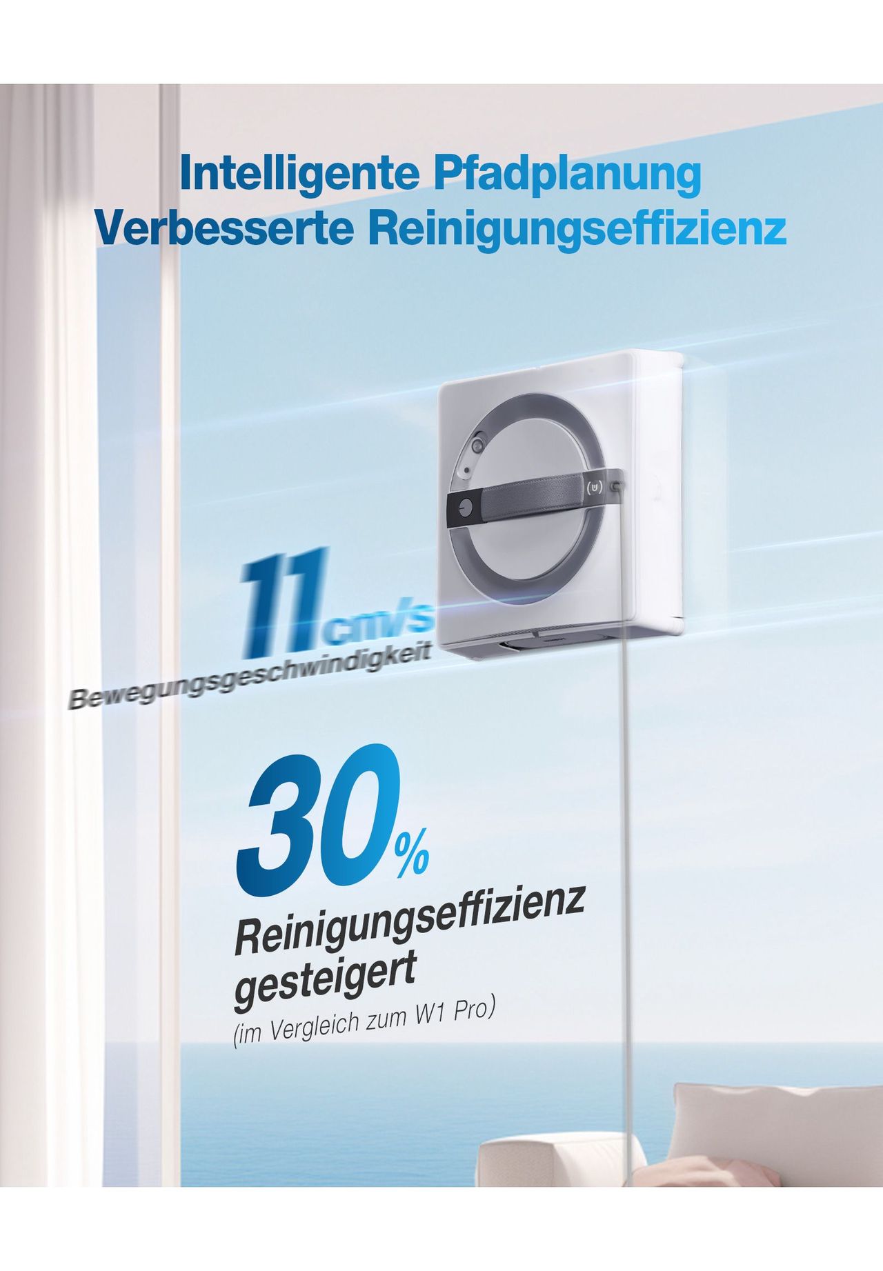 ECOVACS Fensterputzroboter WINBOT W2 OMNI mit multifunktionaler 
