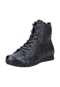 Think! - Leder Stiefelette - Navy