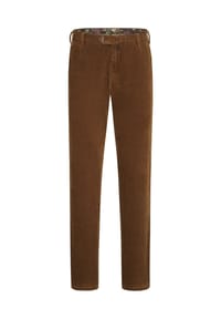 MEYER - Chino-Hose Bonn Superstretch Premium Cord Chino - anthrazit