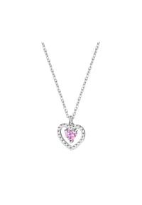 zeeme KIDS - Collier 925/- Sterling Silber 1 Zirkonia - weiß