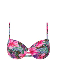 CHANTELLE - Bügel-Bikini-Oberteil Easy Pop, Schnürung, für Damen - ISLAND FLOWERS