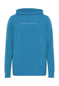 ALEX - Hoodie Run, Rippbündchen, für Herren - BLACK BEAUTY
