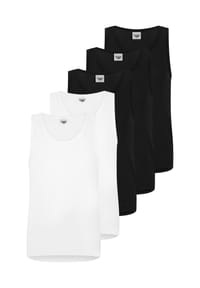 Speidel. - Unterhemd / Tanktop 5er Pack Sky.line - Schwarz