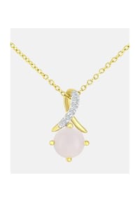 Diamant L'eternel - Kette mit Anhänger, mit Diamant, 375 Gelbgold - gold