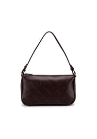 LIEBESKIND Monogram - Monogram Schultertasche Leder 23.5 cm - black