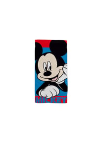 Disney - Disney Mickey Mouse Kinder Badehandtuch – Weiches & saugstarkes - Blau 70 x 140cm