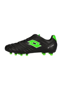 LOTTO - Fußballschuhe Stadio 300 III mit konischen Noppen - 1NI All Black/Spring Green