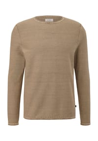 QS - Strickpullover, Baumwolle, für Herren - 8235 BROWN