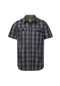 HERO BY JOHN MEDOOX® - HECTOR Herren Kurzarm-Hemd - blue check