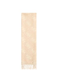 GUESS - Schal, Fransen, für Damen - LATTE LOGO