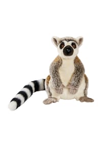 HANSA Creation - Kuscheltier "Lemur", 28 cm - SCHWARZ/BRAUN