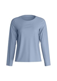 CALIDA - Damen Langarm-Shirt Favourites Tiles - aura blue