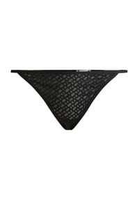 BOSS - B Lace String, Spitze, für Damen - 001 BLACK