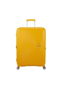 AMERICAN TOURISTER Soundbox - Soundbox 4 Rollen Trolley 80 cm mit Dehnfalte - golden yellow