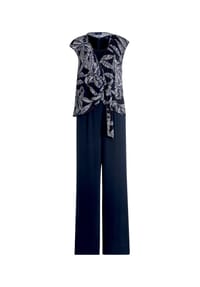 Vera Mont - Jumpsuit im Layer Look - Patch Dark Blue/Dark Blue