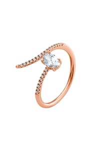 heideman - Fingerring Aimy rose goldfarben - rosegoldfarben