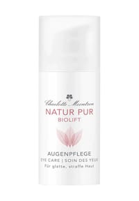 Charlotte Meentzen NATUR PUR - Biolift Augencreme - LOTION