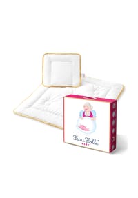 Frau Holle® - BABY Babyset ''PFLEGELEICHT'' - Made in Germany - weiß