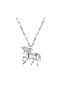 GLANZSTÜCKE MÜNCHEN - Kinder Kette aus 925/- Sterling Silber in Silber mit Zirkonia - silber