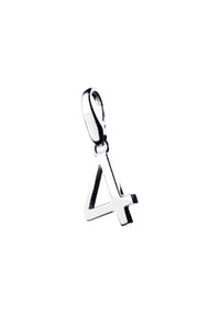 GIORGIO MARTELLO MILANO - Charm Zahl 4, Silber 925 - silber