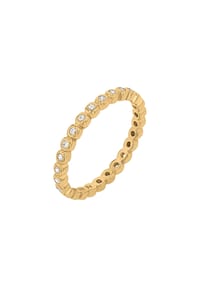 NOELANI - Damen Ring, 925er Silber - gold