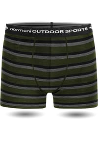 normani® - Herren Merino Boxershorts Adelaide - Anthrazit/Schwarz/Grau