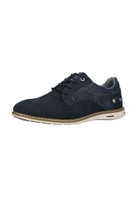 MUSTANG® - Lederimitat Halbschuhe - Navy