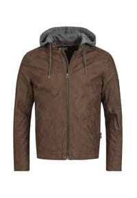 INDICODE - Kunstlederjacke Miguel - Black