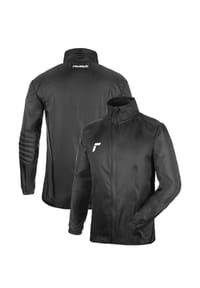 reusch - Torwart Regenjacke Goalkeeping Raincoat Padded mit gepolsterten Partien - 7701 black/white