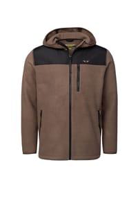 HERO BY JOHN MEDOOX® - JEAN Herren Fleecejacke - brown col. block