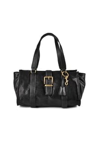 Marc O'Polo - Schultertasche Leder 40 cm - black