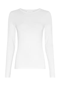 MSCH COPENHAGEN - Langarmshirt "Betrina", Rundhals, für Damen - 0 BLACK