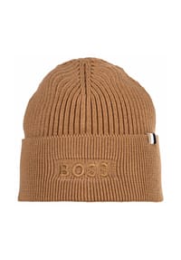 BOSS - BEANIE, 260  MEDIUM BEIGE, 99 - 260  MEDIUM BEIGE